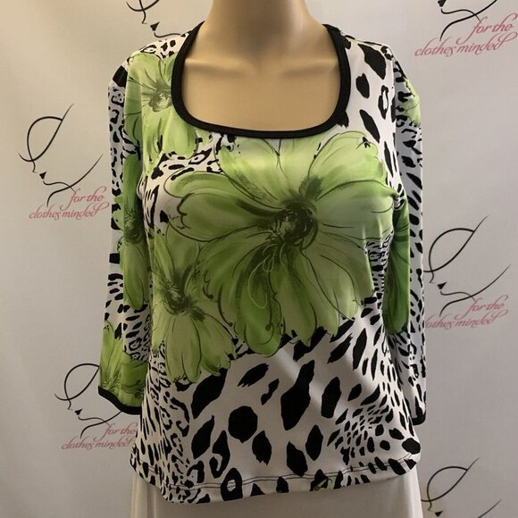 Creative Design Works. Size PM. Scoop Neck Pullover. Stretch. USA. B101. - Picture 1 of 4
